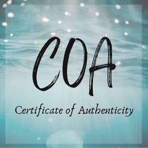 Purchase your Certificate of Authenticity here